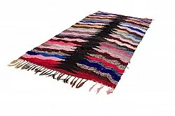 Koberec Berbere Marocký Boucherouite 145 x 275 cm