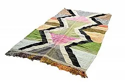 Koberec Berbere Marocký Boucherouite 145 x 255 cm