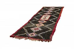Marockansk Boucherouite-matta 335 x 125 cm