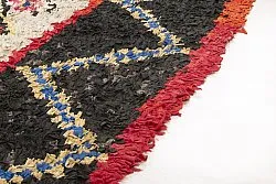 Marockansk Boucherouite-matta 335 x 125 cm