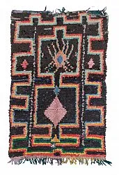 Marockansk Boucherouite-matta 180 x 120 cm