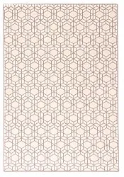 Vlnený koberec - Emprint (biely)