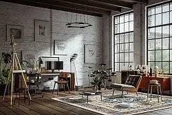 Koberec Wilton - Siliana (modrý)