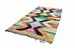 Marockansk Boucherouite-matta 155 x 295 cm