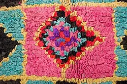 Koberec Berbere Marocký Boucherouite 135 x 315 cm