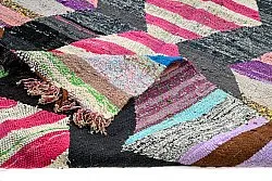 Koberec Berbere Marocký Boucherouite 130 x 265 cm