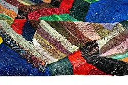 Koberec Berbere Marocký Boucherouite 150 x 275 cm