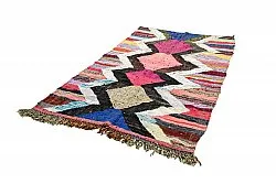 Koberec Berbere Marocký Boucherouite 140 x 245 cm