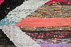 Koberec Berbere Marocký Boucherouite 140 x 245 cm