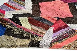 Koberec Berbere Marocký Boucherouite 140 x 245 cm