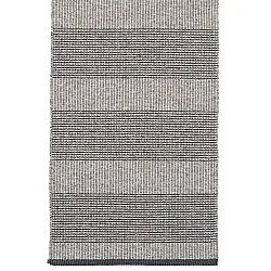 Plastové koberce a nite - Horredsmattan Penny mix (čierna)