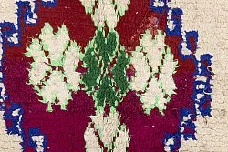 Marockansk Boucherouite-matta 190 x 150 cm