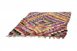 Marockansk Boucherouite-matta 215 x 170 cm