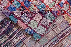 Marockansk Boucherouite-matta 255 x 125 cm