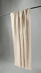 Záclony - Bavlnená záclona - Lollo (svetlo béžová)