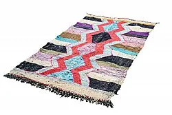 Marockansk Boucherouite-matta 115 x 220 cm