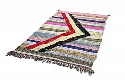 Koberec Berbere Marocký Boucherouite 130 x 225 cm