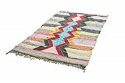 Koberec Berbere Marocký Boucherouite 125 x 215 cm