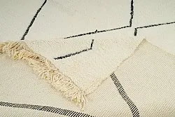 Kilimový koberec Marocký Beni Ourain 200 x 290 cm