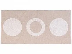 Plastmattor - Horredsmattan Circle (beige)