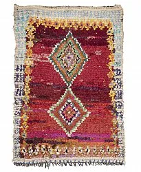 Marockansk Boucherouite-matta 210 x 140 cm