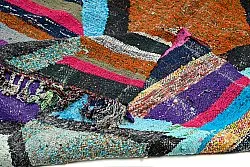 Koberec Berbere Marocký Boucherouite 135 x 235 cm