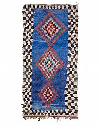Marockansk Boucherouite-matta 285 x 90 cm