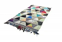 Marockansk Boucherouite-matta 125 x 230 cm