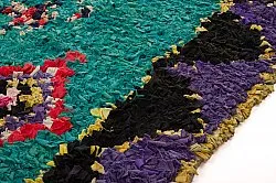 Marocký berberský koberec Boucherouite 155 x 335 cm