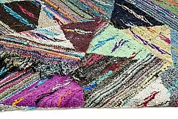 Koberec Berbere Marocký Boucherouite 135 x 235 cm