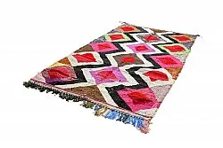 Koberec Berbere Marocký Boucherouite 145 x 260 cm