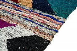 Berberská rohož Marocký Boucherouite 115 x 205 cm