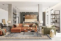 Koberec Wilton - Zafer (šedý/béžový)