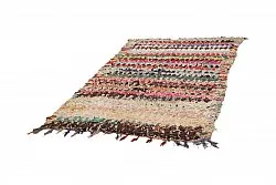 Marockansk Boucherouite-matta 255 x 145 cm