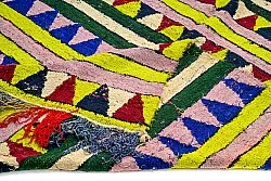 Koberec Berbere Marocký Boucherouite 170 x 255 cm