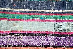 Koberec Berbere Marocký Boucherouite 135 x 240 cm