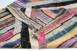 Koberec Berbere Marocký Boucherouite 135 x 240 cm