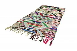 Berberská rohož Marocký Boucherouite 145 x 295 cm