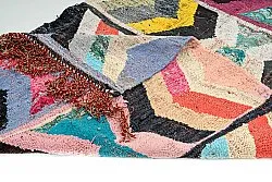 Koberec Berbere Marocký Boucherouite 130 x 290 cm