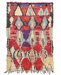 Marockansk Boucherouite-matta 235 x 160 cm