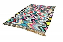 Koberec Berbere Marocký Boucherouite 145 x 270 cm