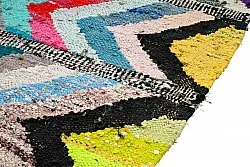 Koberec Berbere Marocký Boucherouite 145 x 270 cm