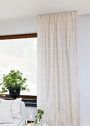 Záclony - Záclona z bavlny Sari (piesková)