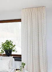 Záclony - Záclona z bavlny Satu (béžová)