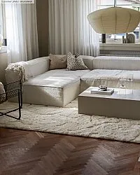 Koberce s dlhým vlasom - Ada (offwhite)