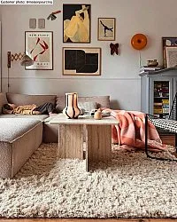 Vlněný koberec - Aliste Wool Shaggy (alabaster gleam)