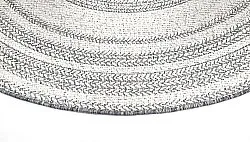 Kruhový koberec - Indoor/Outdoor Angus (šedý)