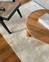 Koberec z viskózy - Jodhpur špeciálna luxusná edícia (svetlo béžová)