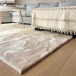 Koberce s dlhým vlasom - Aranga Super Soft Fur (béžová)