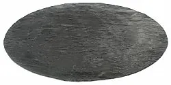 Koberce okrúhle - Aranga Super Soft Fur (antracit)